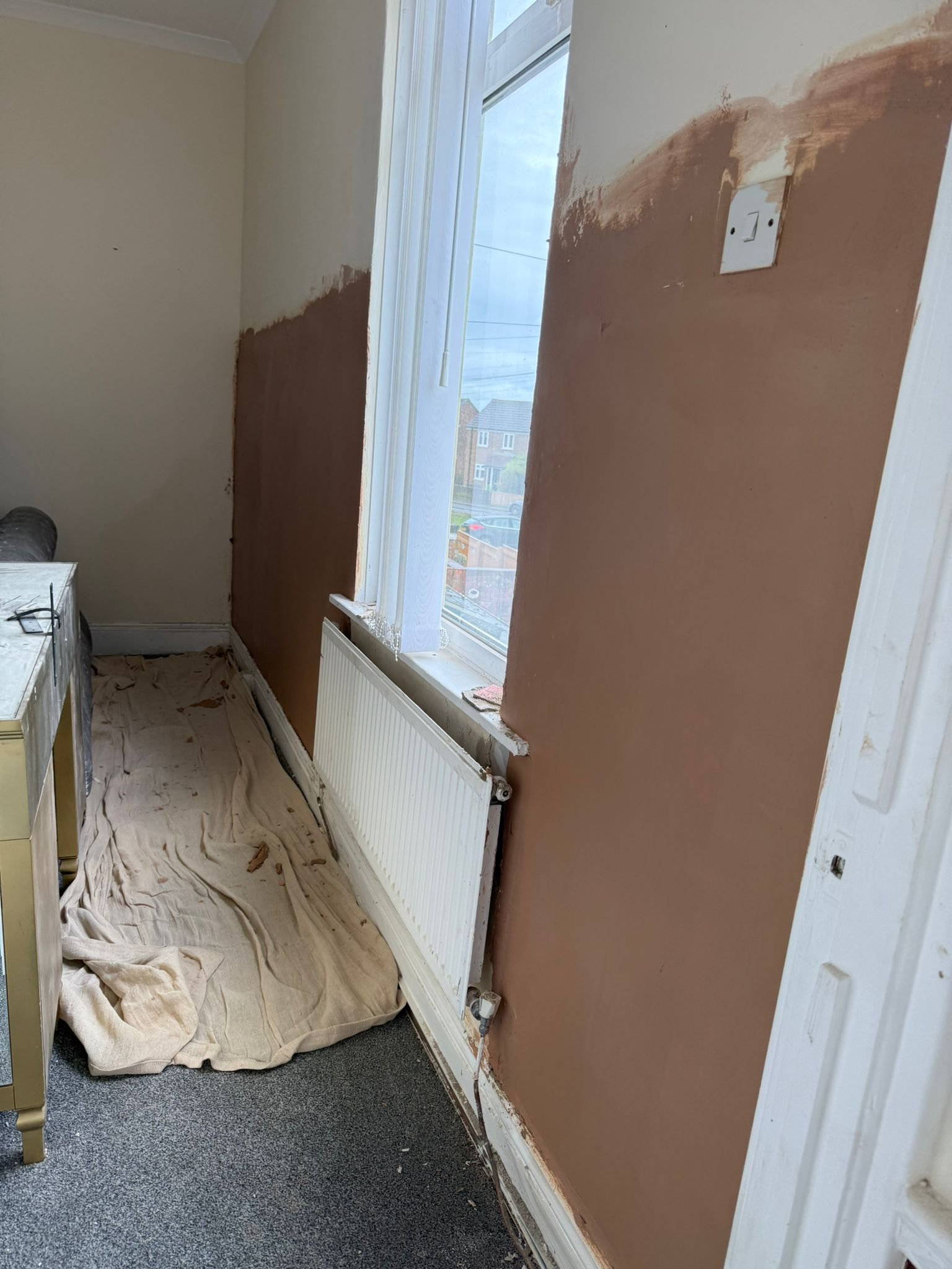 Damp proofing work